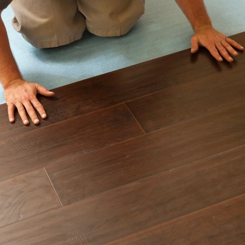 Floor installing services from Eastern Floor Covering in Virginia area