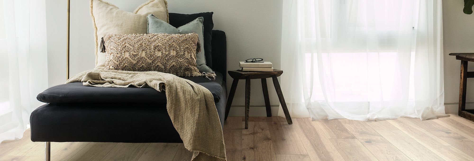 Hardwood floor by Eastern Floor Covering in Virginia area