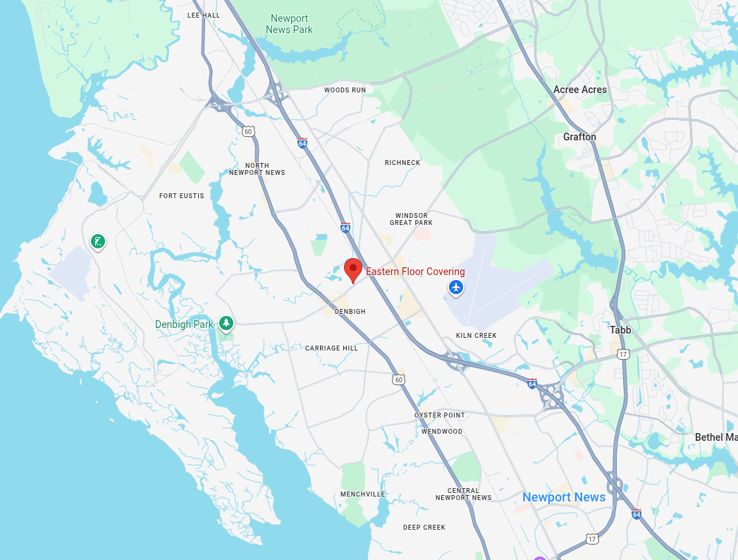 Virignia-Peninsula-Map